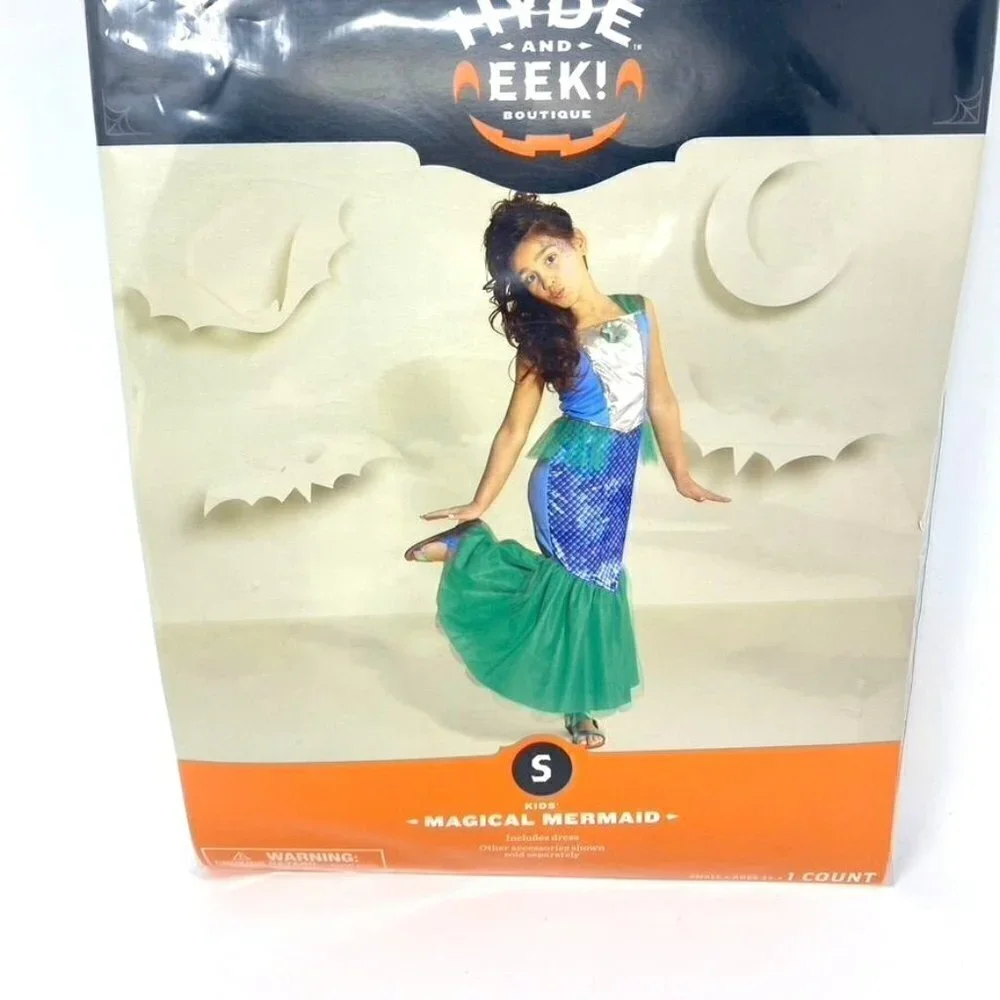 Target Small Kids' Magical Mermaid Halloween Costume Dress - Hyde & EEK! - Picture 2 of 7
